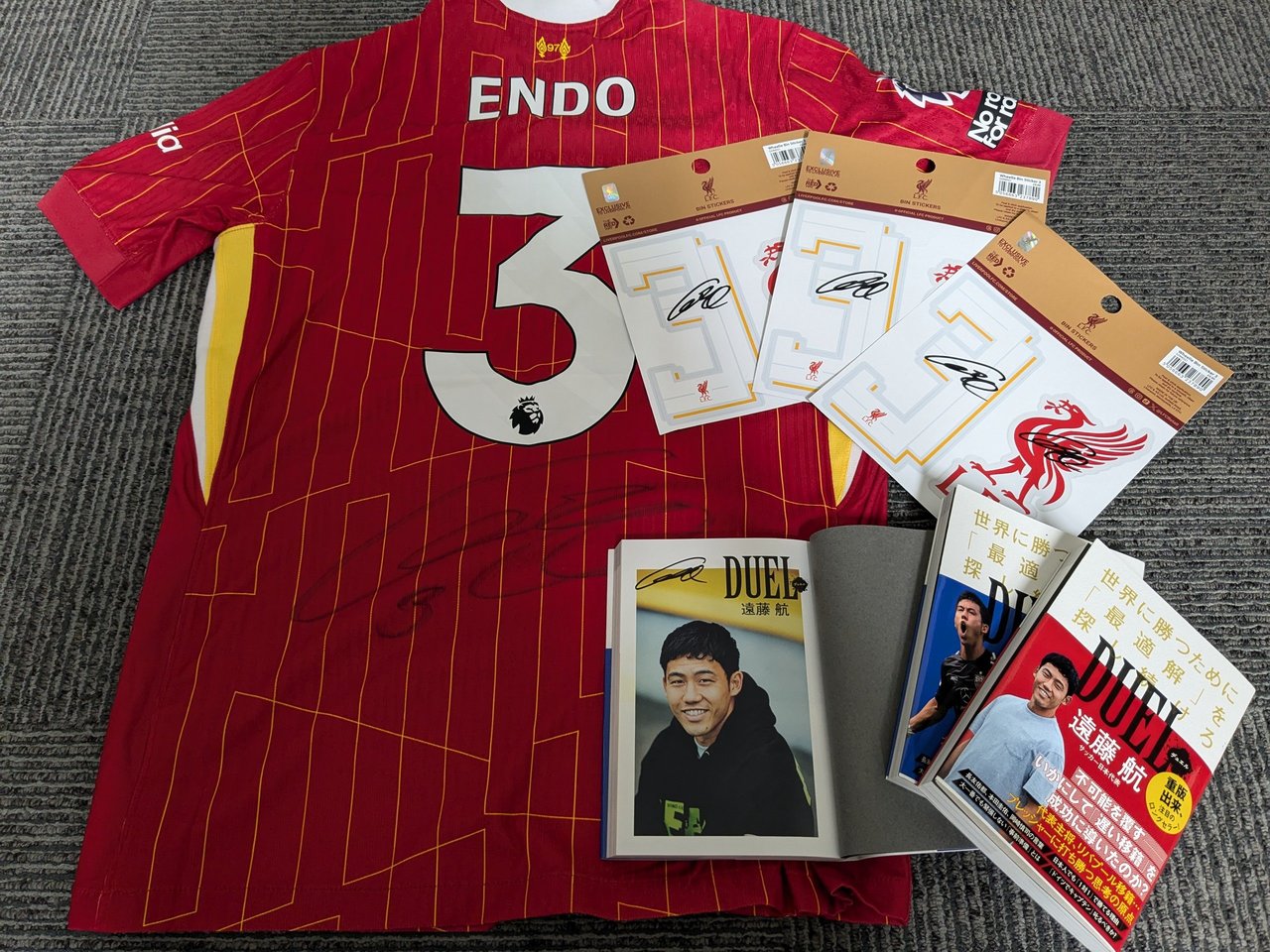 H*o様 【遠藤航 直筆サイン入り】リバプール プレミアリーグ優勝記念 ユニフォ H*o様 [遠藤航 直筆サイン入り]リバプール プレミアリーグ優勝記念